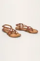 Gioseppo - Kožené sandále hnedá