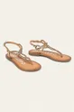 Gioseppo - Kožené sandále zlatá