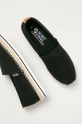 fekete Skechers - Espadrilles