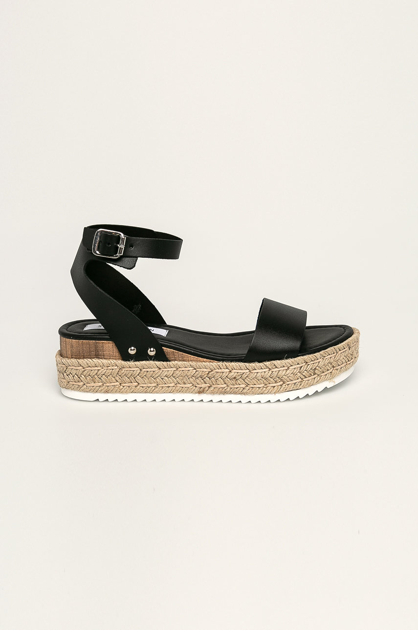černá Steve Madden - Kožené sandály Chaser Dámský