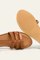 hnedá Aldo - Kožené sandále Mutisia
