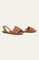 Aldo - Kožené sandály Deladriewiel 12660554 hnědá SS20