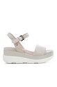 Geox - Kožne sandale ostalo bež D02HBC.00021