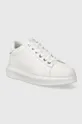 Karl Lagerfeld - Buty skórzane KL62515 biały
