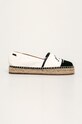 Karl Lagerfeld - Espadrilles textil fehér KL80108