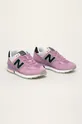 New Balance - Topánky WL574SAW fialová