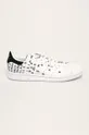 fehér adidas Originals - Bőr cipő Stan Smith EG6343 Női