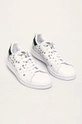 adidas Originals - Kožená obuv Stan Smith EG6343 biela