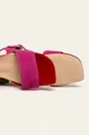 рожевий Solo Femme - Шкіряні сандалі