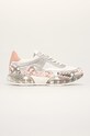 Dkny - Topánky imitácia kože biela K1033192