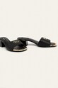 Dkny - Klapki skórzane K1063181 K1063181 czarny SS20