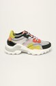 Pepe Jeans - Pantofi Eccles Techno piele întoarsă multicolor PLS31003