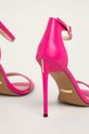 ružová Marciano Guess - Kožené sandále