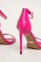 ružová Marciano Guess - Kožené sandále