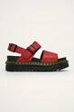 Dr. Martens - Sandale Voss Gltr textil rosu 24818602