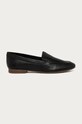 Aldo - Półbuty skórzane Joeya płaski czarny 12659474.JOEYA