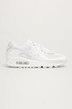 Nike - Buty Air Max 90 tekstylny biały CQ2560