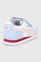 Dziewczynka Puma buty dziecięce Cabana Racer 360732.G 360732.G niebieski