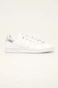 белый adidas Originals - Детские кроссовки Stan Smith J EE8483 Для девочек