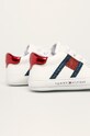 Dievča Tommy Hilfiger - Detské topánky T0A4.30595 biela