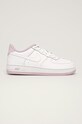 Nike Kids - Detské topánky Force 1-1 usňová koža biela CU0816