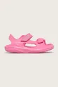 ružová Crocs - Detské sandále Dievčenský