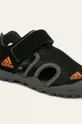 čierna adidas Performance - Detské sandále Capitain Toey EF2241