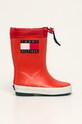 Tommy Hilfiger - Gyerek gumicsizma piros T3X6.30766.24.30