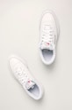 Reebok Classic sneakersy skórzane CLUB C 85 AR0455 biały