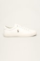 Polo Ralph Lauren - Buty skórzane Longwood płaska biały 816785025004