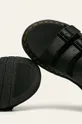 black Dr. Martens leather sandals Soloman