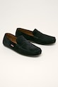 Tommy Hilfiger - Mokasinke od brušene kože FM0FM02725 mornarsko plava SS21