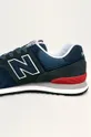 New Balance 574 Navy Black <p> Πάνω μέρος: Υφαντικό υλικό, Δέρμα σαμουά Εσωτερικό: Υφαντικό υλικό Σόλα: Συνθετικό ύφασμα</p>