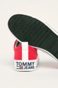 czerwony Tommy Jeans - Tenisówki EM0EM00405