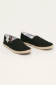 Tommy Jeans - Espadrilles fekete