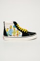 Vans - Tenisky x The Simpsons semišová koža čierna VN0A4BV617E1