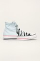 Converse - Tenisky plochá tyrkysová 167662C