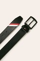 Tommy Hilfiger - Kožený pásek AM0AM05704 černá SS20