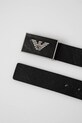 Accesorii Emporio Armani - Curea de piele Y4S196.YDC0G negru