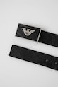 Accesorii Emporio Armani - Curea de piele Y4S196.YDC0G negru