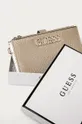 zlatá Guess Jeans - Kožená peňaženka