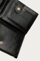 Dkny - Kožená peněženka černá