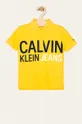 žltá Calvin Klein Jeans - Detské polo tričko 116-176 cm Chlapčenský