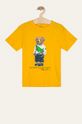 hořčicová Polo Ralph Lauren - Dětské tričko 134-176 cm Chlapecký