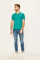 Tom Tailor Denim - Pánske polo tričko zelená