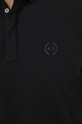 Armani Exchange - Tricou Polo 8NZF91.ZJ81Z negru