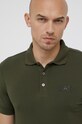 EA7 Emporio Armani Polo 8NPF04.PJM5Z zielony 8NPF04.PJM5Z
