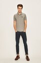 EA7 Emporio Armani Tricou Polo 8NPF04.PJM5Z gri AA00