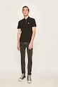 EA7 Emporio Armani - Polo 8NPF93.PJ03Z 8NPF93.PJ03Z czarny AA00