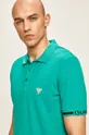 zielony Guess Jeans - Polo